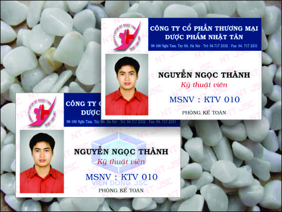 In thẻ nhân viên lấy ngay tại Hà Nội | Spot Gloss Business Cards  | In the, in the nhua, in the nhan vien, in the nhan vien, in the gia re tai Ha Noi