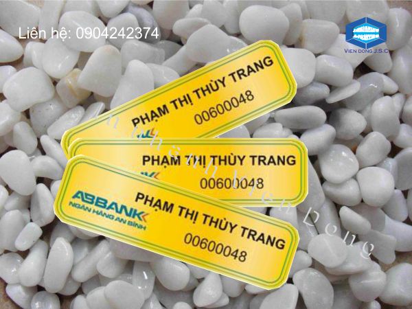 In thẻ chức danh | Những mẫu card visit bo góc đẹp | In the, in the nhua, in the nhan vien, in the nhan vien, in the gia re tai Ha Noi