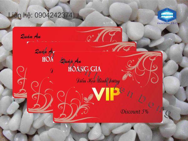 In thẻ V.I.P Card  | In the, in the nhua, in the nhan vien, in the nhan vien, in the gia re tai Ha Noi