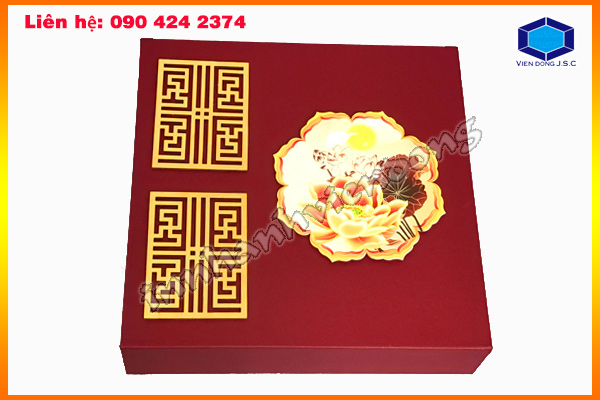 Túi hộp đựng bánh trung thu in 3D nổi đẹp, chất, độc đáo | In Card lấy nhanh nhất Hà Nội | In the, in the nhua, in the nhan vien, in the nhan vien, in the gia re tai Ha Noi